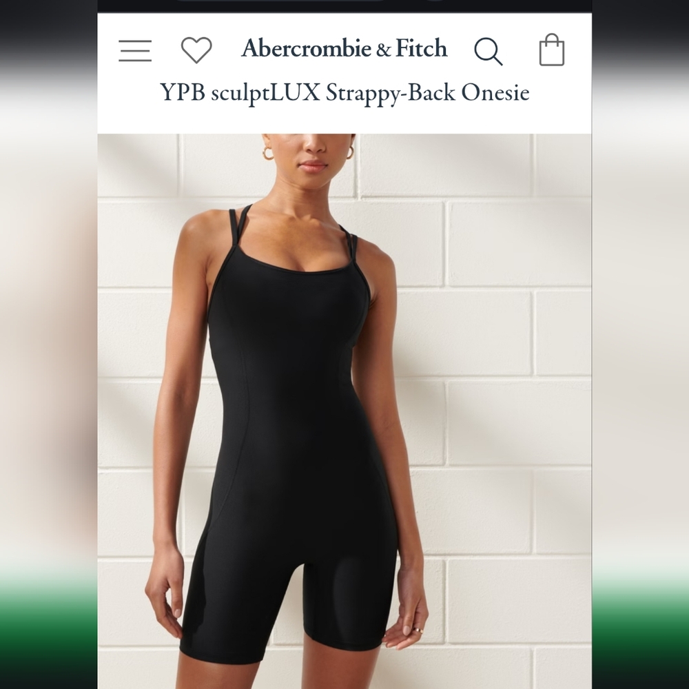 Abercrombie workout onesie